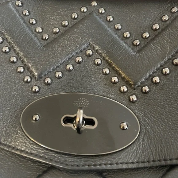 Mulberry Black Leather ZigZag Alexa Bag - Picture 6 of 17